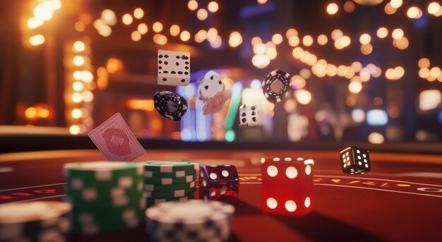 Evolution Gaming blackjack table on mayora 4d with dealer and player positions